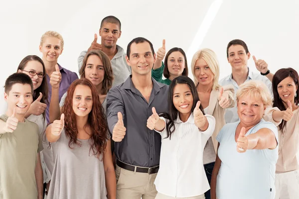 Our team working in office
